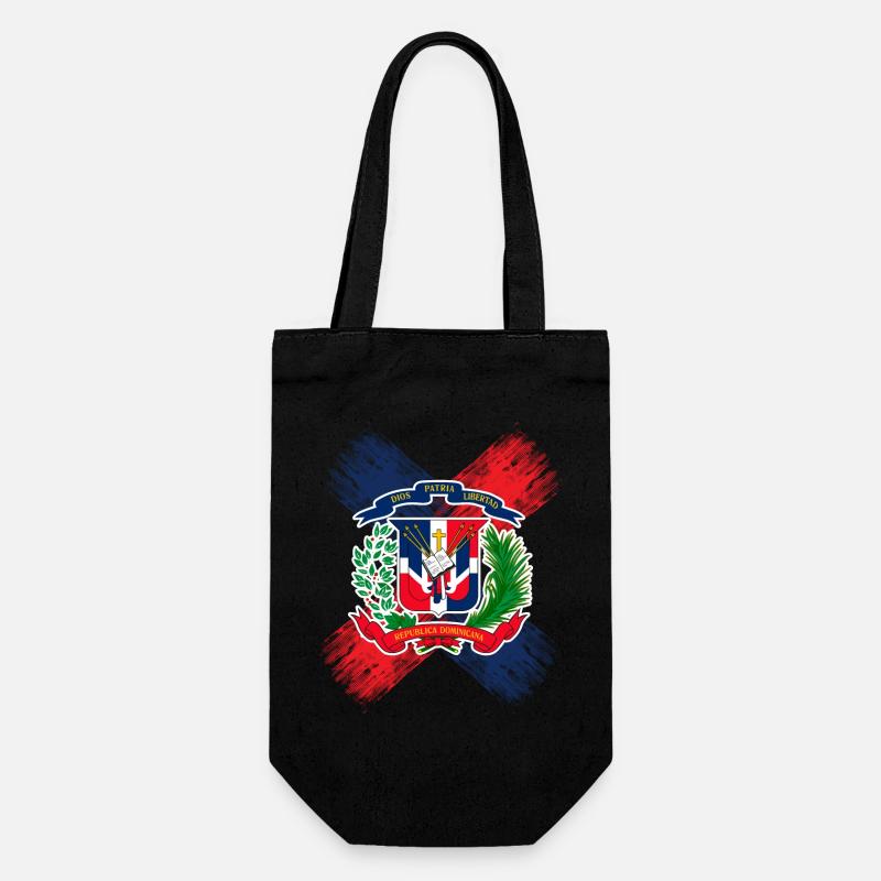 République dominicaine - Sac à bouteille - noir