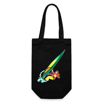 Planche à voile Surf Surfer - Sac à bouteille - noir - Devant