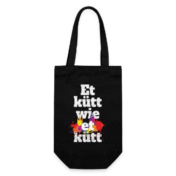 Köln Et Kütt Wie Et Kütt Kölner Grundgesetz Kölsch - Sac à bouteille - noir - Devant