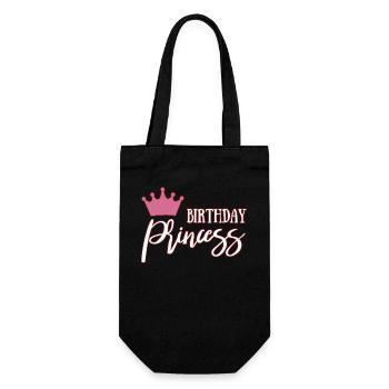 Joyeux anniversaire - Sac à bouteille - noir - Devant