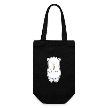 Polar Bear - Sac à bouteille - noir - Devant