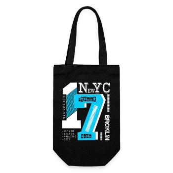 New York City - Sac à bouteille - noir - Devant