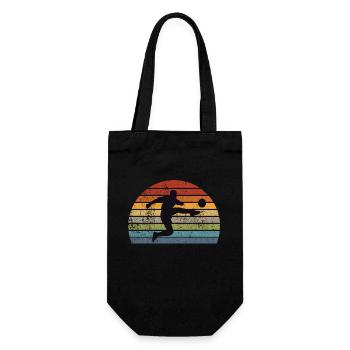 football - Sac à bouteille - noir - Devant