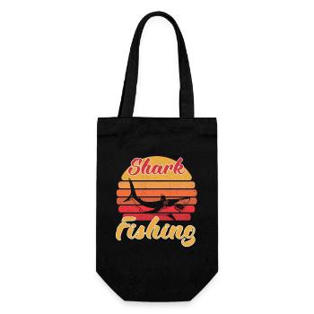 Shark Fishing - Sac à bouteille - noir - Devant