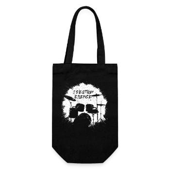 Tambour Batteur - Sac à bouteille - noir - Devant