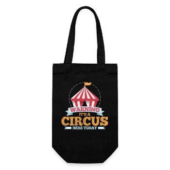 Circus - Gift Bag for Bottles - black - Front