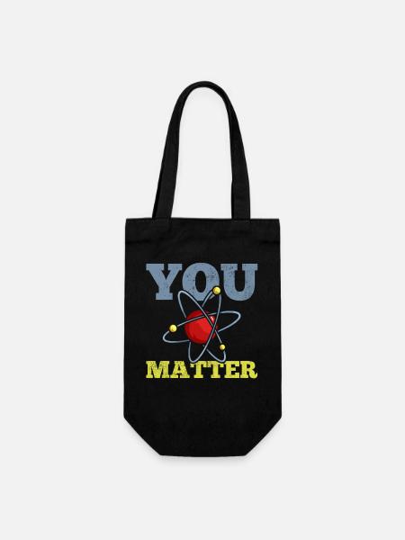Chemistry chemist - Gift Bag for Bottles - black