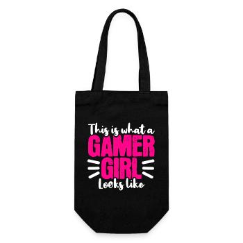 Gamer Gamer Streamer - Sac à bouteille - noir - Devant
