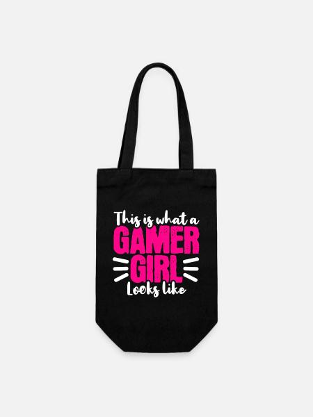 Gamer Gamer Streamer - Sac à bouteille - noir