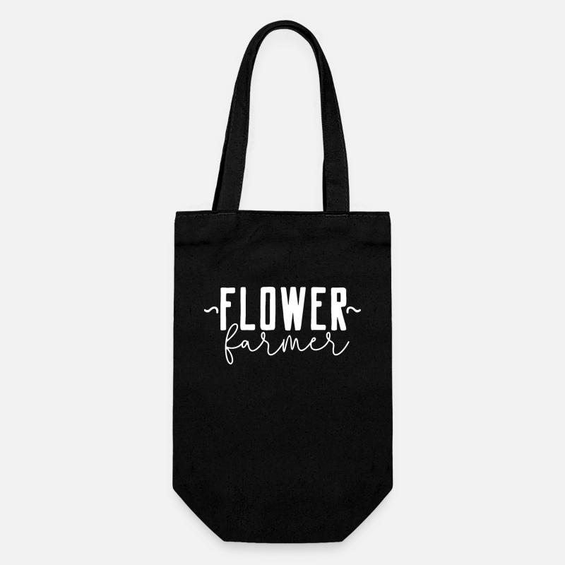 Gärtner Gärtnerei - Geschenkbeutel für Flaschen - Schwarz
