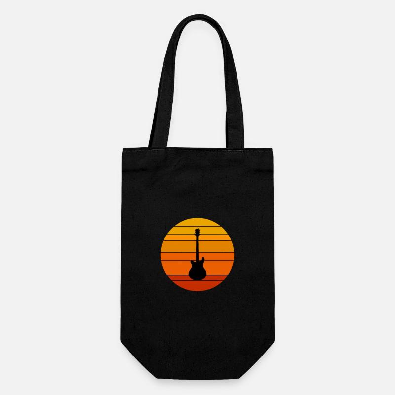 Music Guitar - Sac à bouteille - noir