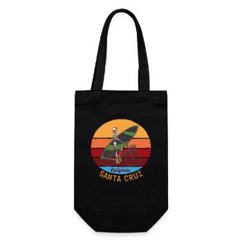 Santa Cruz California Surf surf squelet - Sac à bouteille - noir - Devant