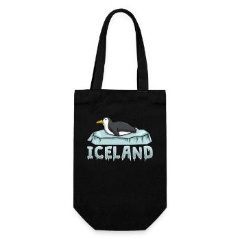 Macareux d’Islande - Sac à bouteille - noir - Devant