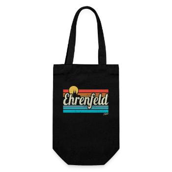 Ehrenfeld Veedel Cologne Quarter Retro Vintage Surfer - Gift Bag for Bottles - black - Front