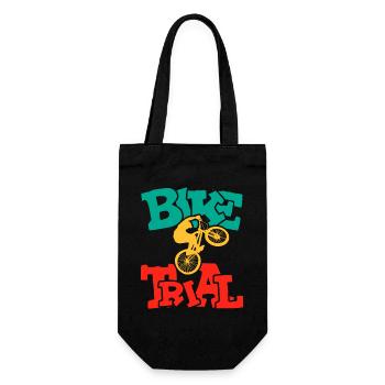 Balance and Control Bike Trial - Gift Bag for Bottles - black - Front