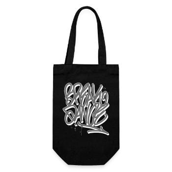 Breakdance Graffiti - Sac à bouteille - noir - Devant