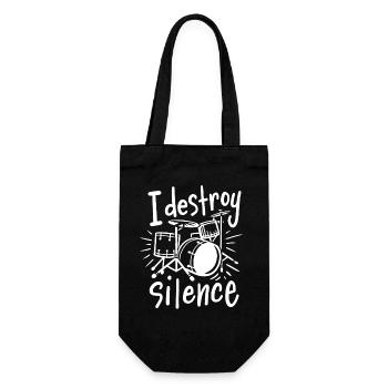 Tambours de batteur - Sac à bouteille - noir - Devant