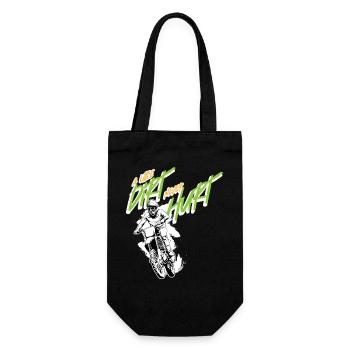 Motocross Motocross Rider - Gift Bag for Bottles - black - Front