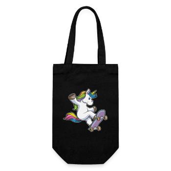 Unicorn Skater Skateboard - Sac à bouteille - noir - Devant