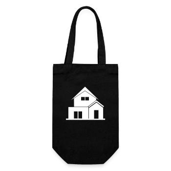 Maison Blanche - Sac à bouteille - noir - Devant