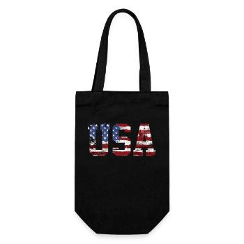 drapeau des Etats Unis - Sac à bouteille - noir - Devant