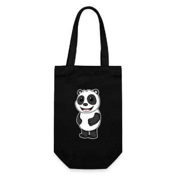 Panda Ours Panda Baby - Sac à bouteille - noir - Devant