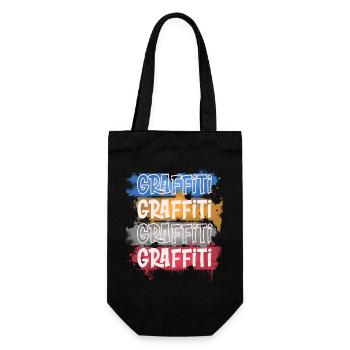 Graffiti - Sac à bouteille - noir - Devant