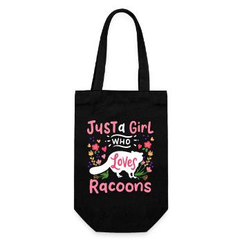 Ratons laveurs Amoureux des ratons laveurs - Sac à bouteille - noir - Devant