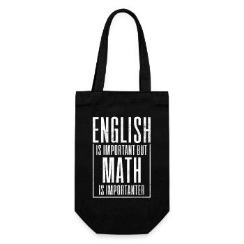 Mathématiques Maths Mathe maths Professeur de mathématiques - Sac à bouteille - noir - Devant