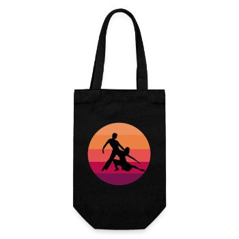 Latin danse couple Salsa Paso Doble - Sac à bouteille - noir - Devant