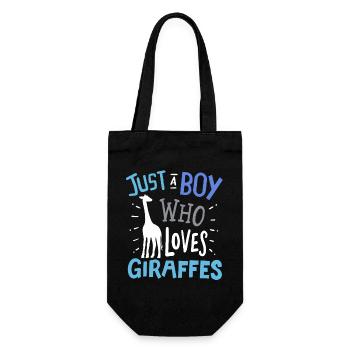Girafes Girafe - Sac à bouteille - noir - Devant