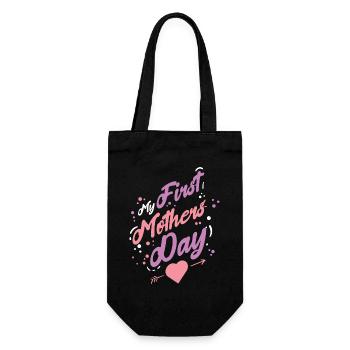 Maman de la fête des mères - Sac à bouteille - noir - Devant