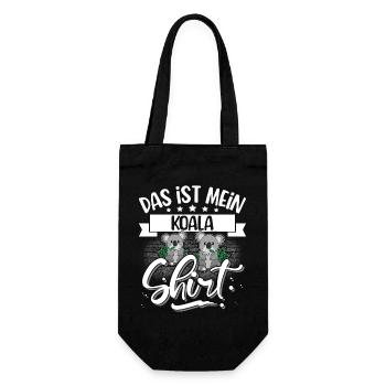Das Ist Mein Koala Shirt - Geschenkbeutel für Flaschen - Schwarz - Vorne
