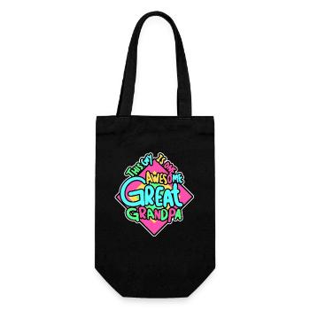 Grand Grand-père Vintage - Sac à bouteille - noir - Devant