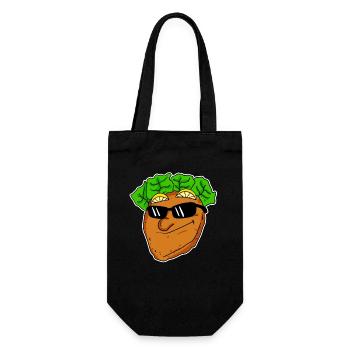 Cool escalopes avec lunettes de soleil - Sac à bouteille - noir - Devant