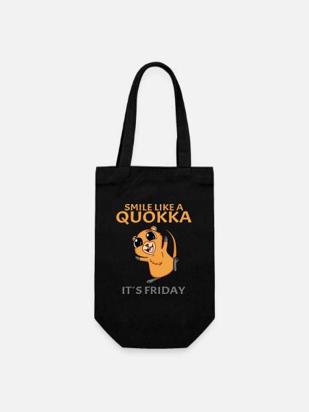 Quokka - Sac à bouteille - noir