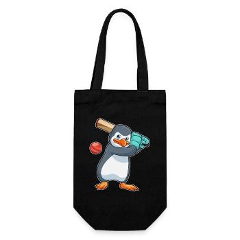 Bat-shirt de cricket Penguin Cricket - Sac à bouteille - noir - Devant