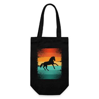 Cheval - Sac à bouteille - noir - Devant