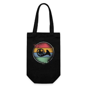 Bugle - Gift Bag for Bottles - black - Front
