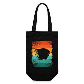 Accordion - Gift Bag for Bottles - black - Front