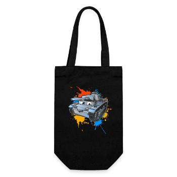 Tank - Gift Bag for Bottles - black - Front