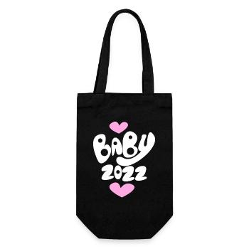 Bébé 2022 - Nouveau-né 2022 Cadeau bébé - Sac à bouteille - noir - Devant