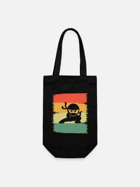 Ninja - Sac à bouteille - noir