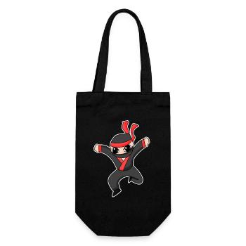 Ninja - Sac à bouteille - noir - Devant