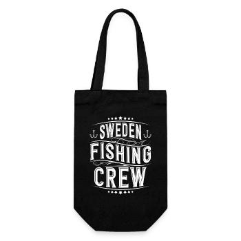 Équipe d’équipage de pêche de pêcheur de Suède - Sac à bouteille - noir - Devant