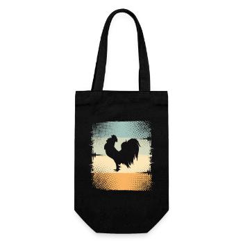 Rooster - Gift Bag for Bottles - black - Front