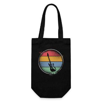Guitare - Sac à bouteille - noir - Devant
