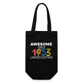 Fantastic since 1953 - born in 1953 - Gift Bag for Bottles - black - Front