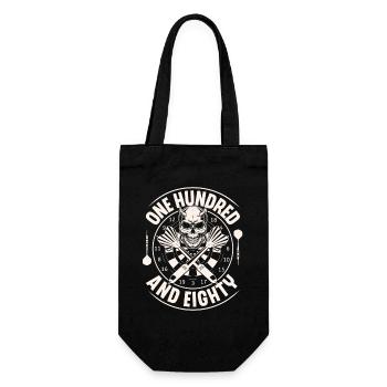 Dart Darten Darts - Gift Bag for Bottles - black - Front