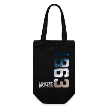 63RD BIRTHDAY LIMITED EDITION 1963 - Gift Bag for Bottles - black - Front